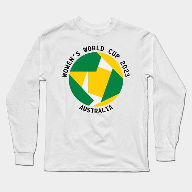Australia Soccer Matildas World Cup Long Sleeve T-Shirt by Designedby-E
